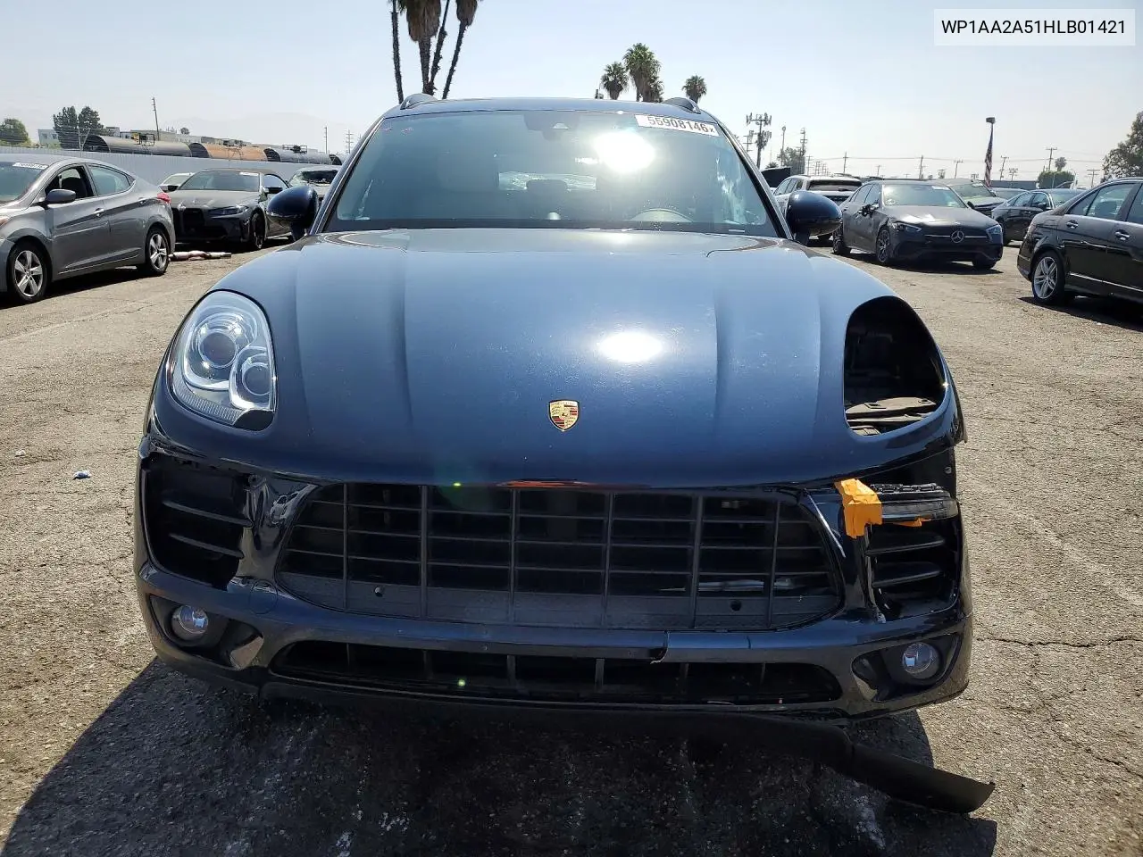 2017 Porsche Macan VIN: WP1AA2A51HLB01421 Lot: 55908146