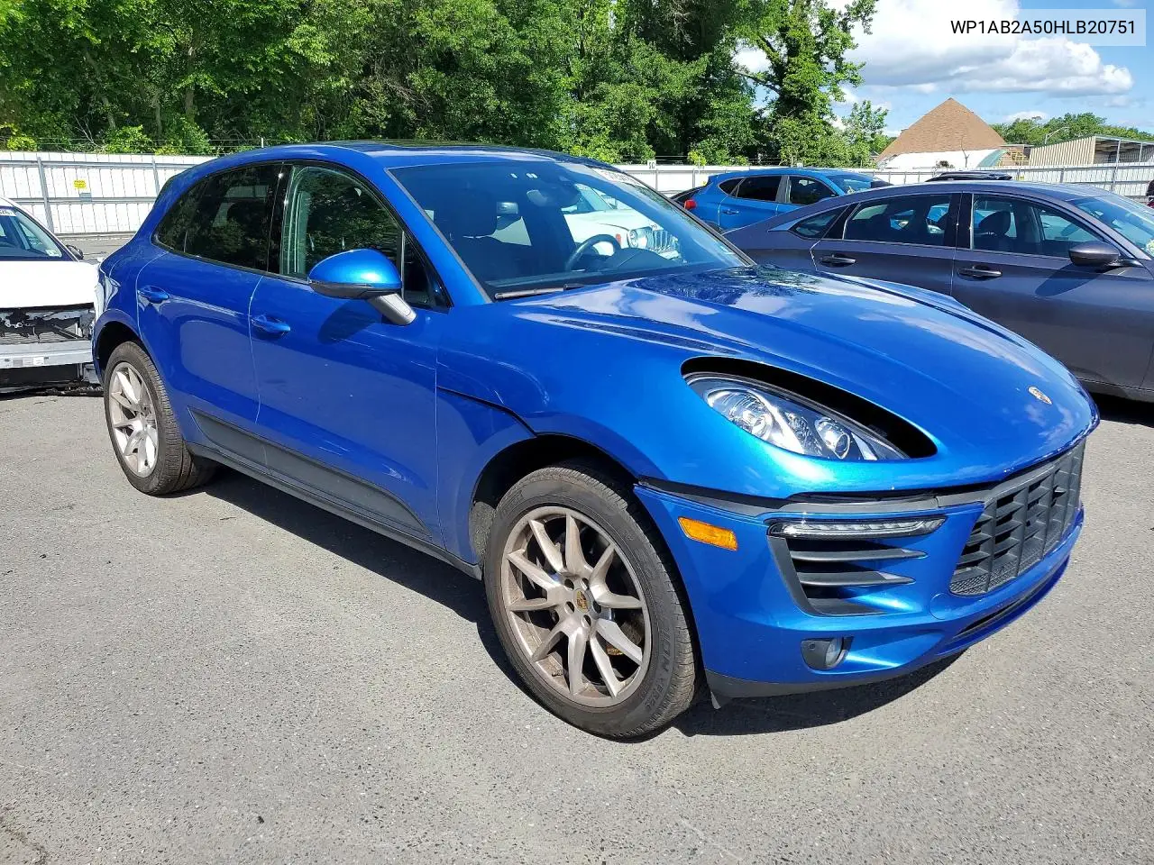 2017 Porsche Macan S VIN: WP1AB2A50HLB20751 Lot: 57204166