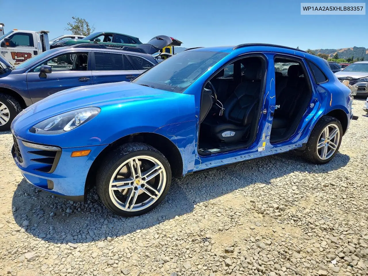 2017 Porsche Macan VIN: WP1AA2A5XHLB83357 Lot: 57530626