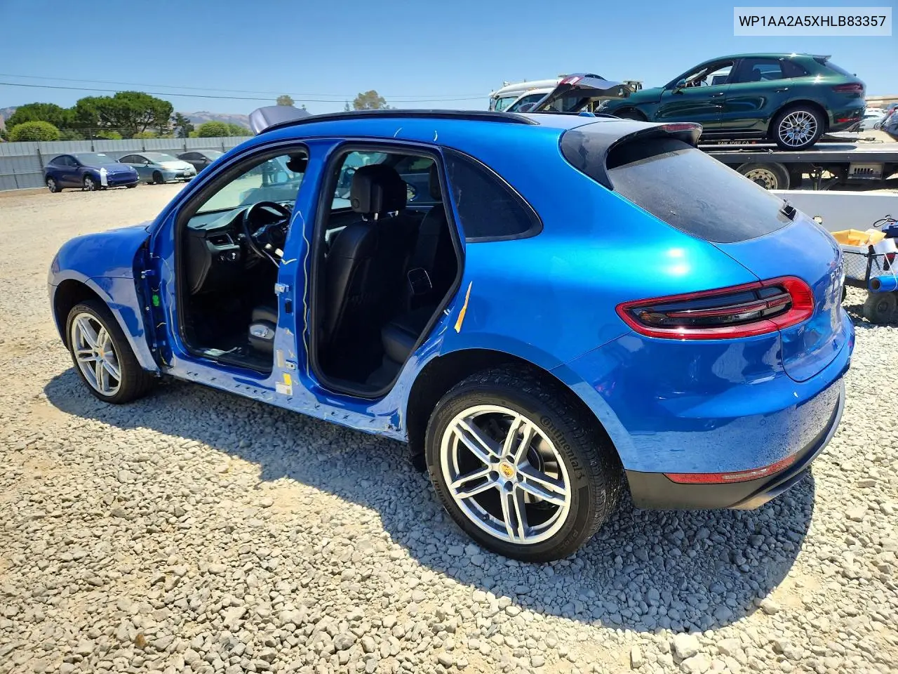 2017 Porsche Macan VIN: WP1AA2A5XHLB83357 Lot: 57530626
