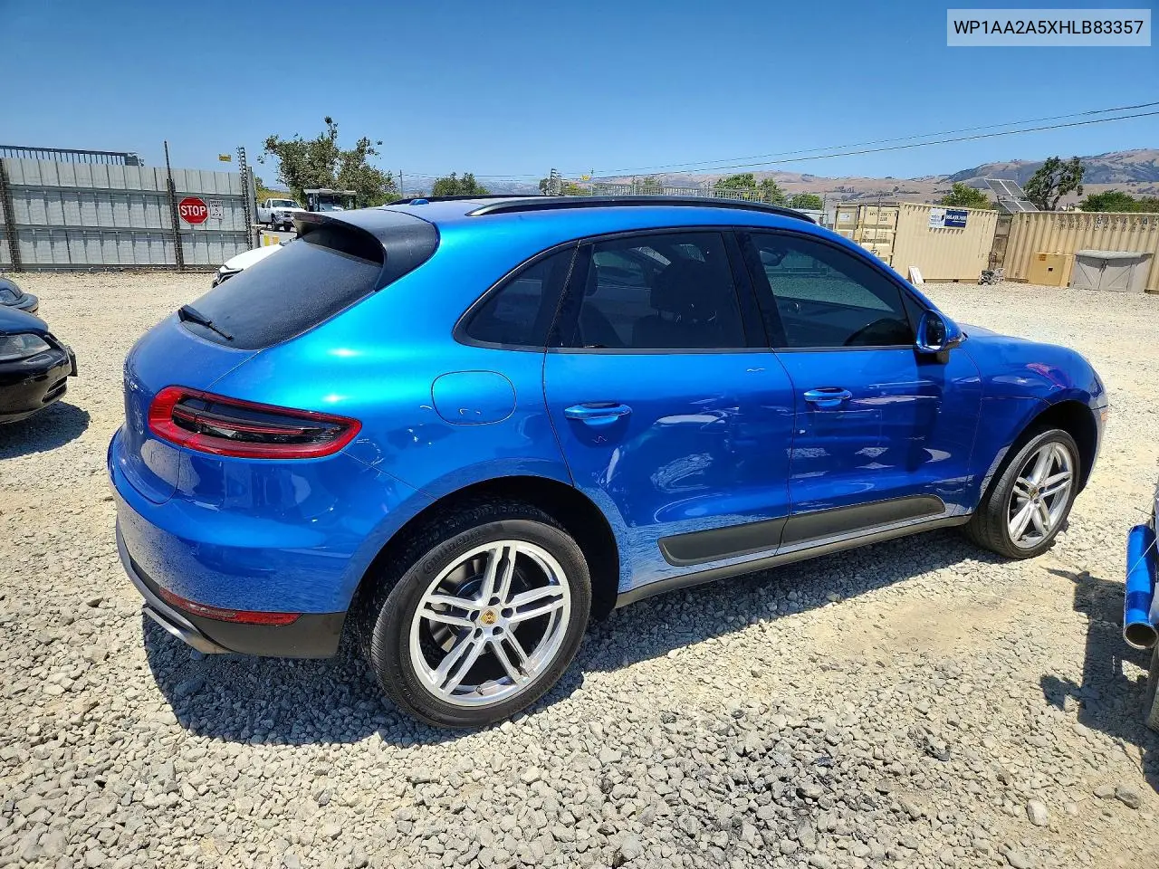 2017 Porsche Macan VIN: WP1AA2A5XHLB83357 Lot: 57530626