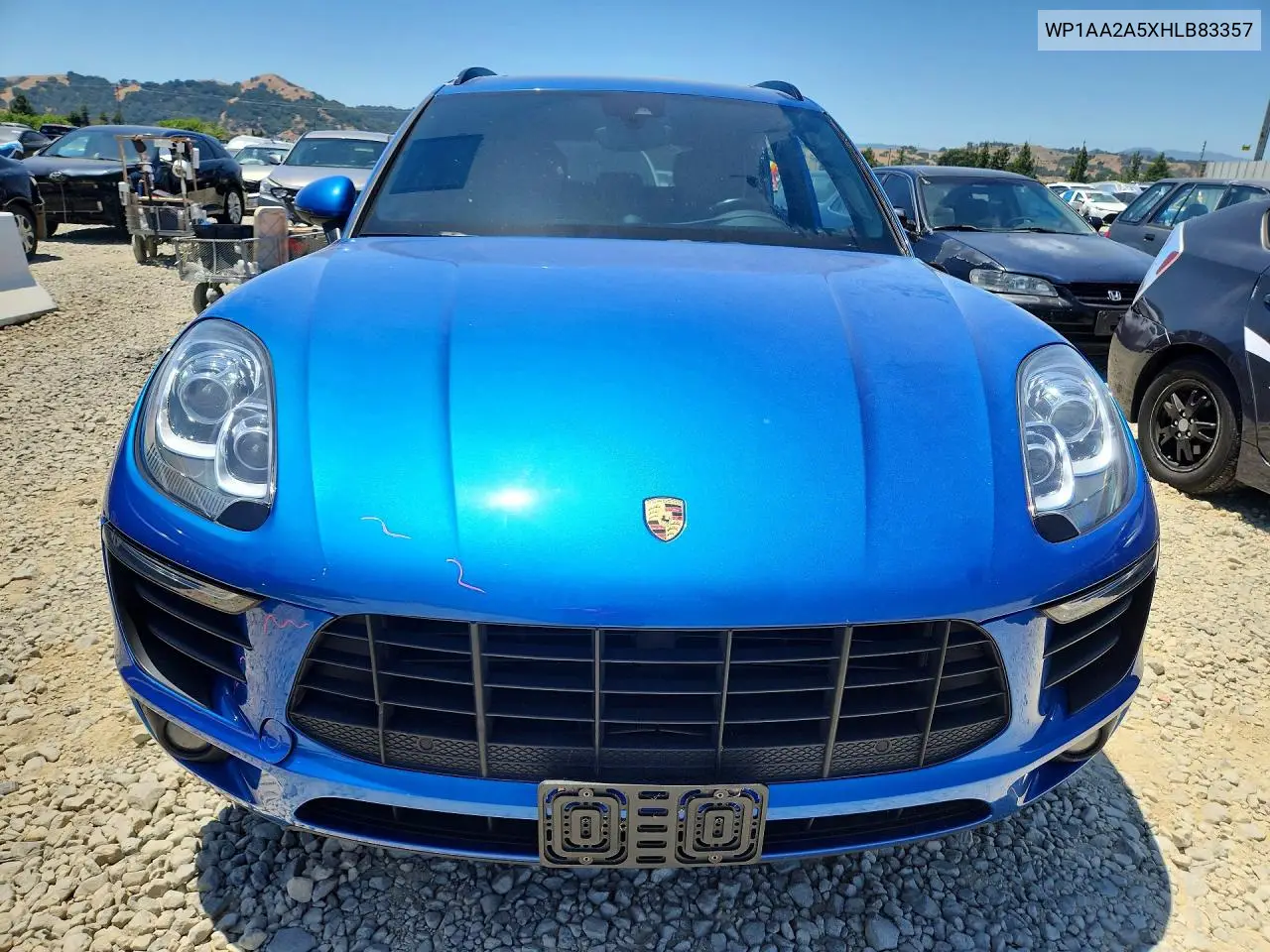 2017 Porsche Macan VIN: WP1AA2A5XHLB83357 Lot: 57530626