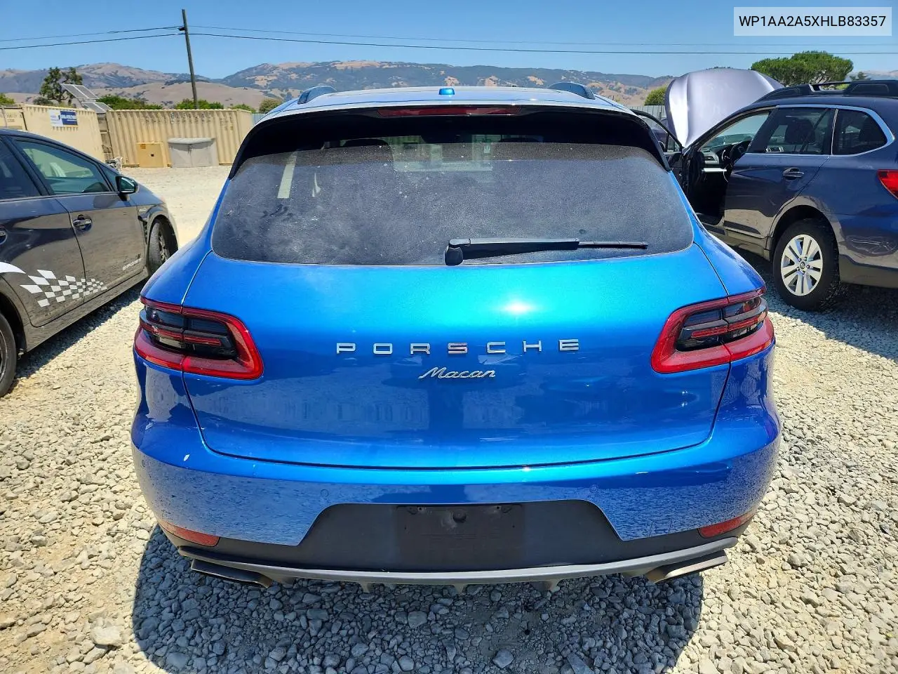 2017 Porsche Macan VIN: WP1AA2A5XHLB83357 Lot: 57530626