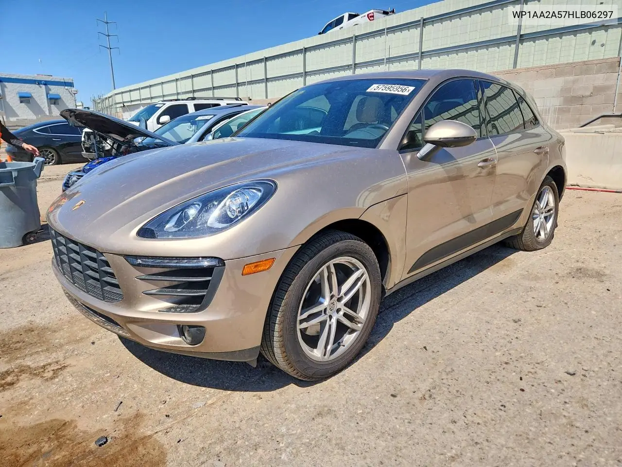 2017 Porsche Macan VIN: WP1AA2A57HLB06297 Lot: 57595956