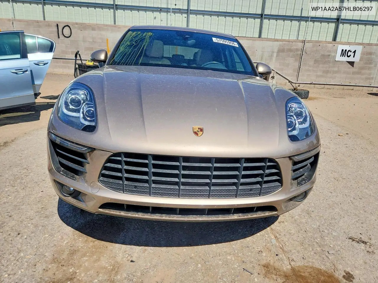 2017 Porsche Macan VIN: WP1AA2A57HLB06297 Lot: 57595956