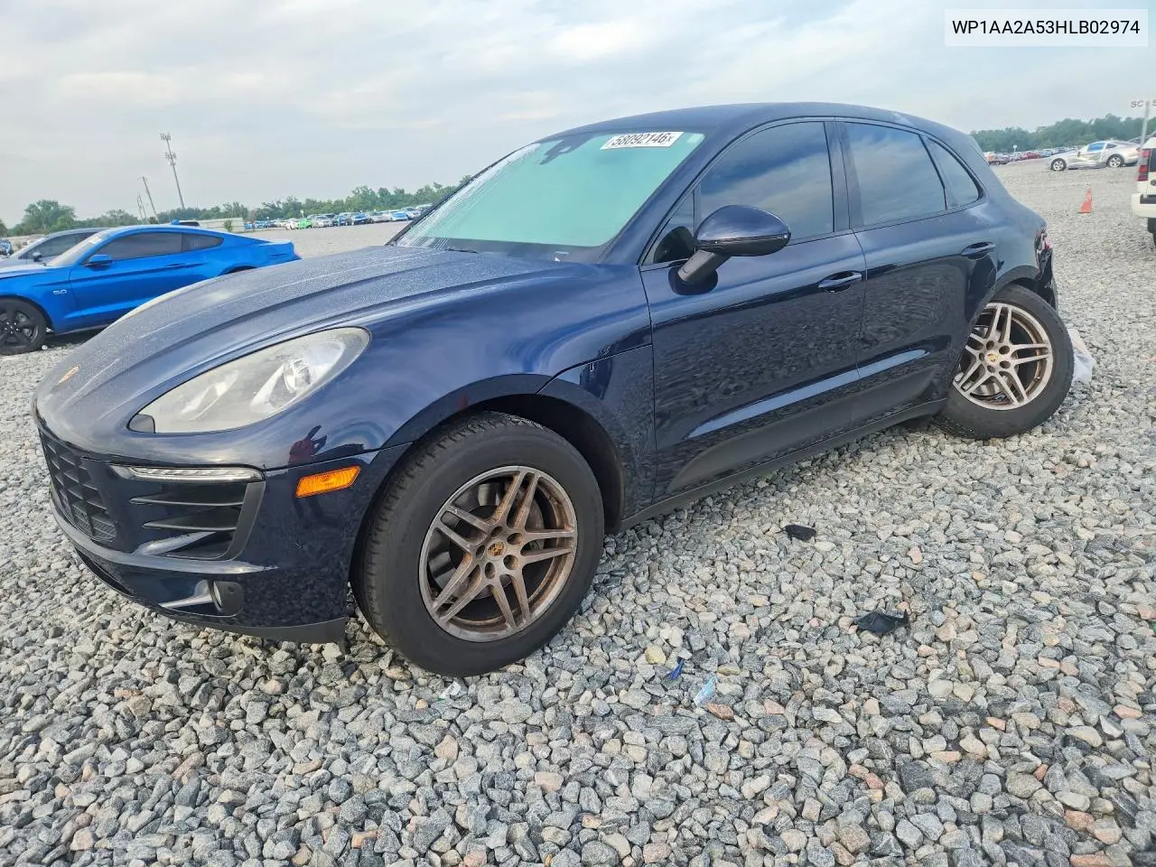 2017 Porsche Macan VIN: WP1AA2A53HLB02974 Lot: 58092146