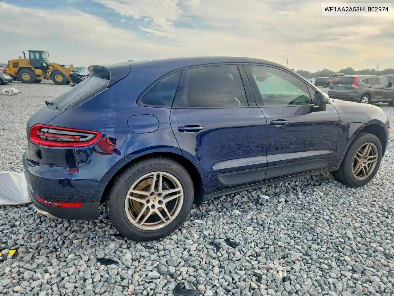 2017 Porsche Macan VIN: WP1AA2A53HLB02974 Lot: 58092146