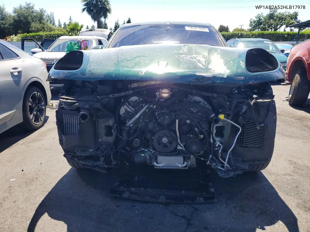 2017 Porsche Macan S VIN: WP1AB2A52HLB17978 Lot: 58561846