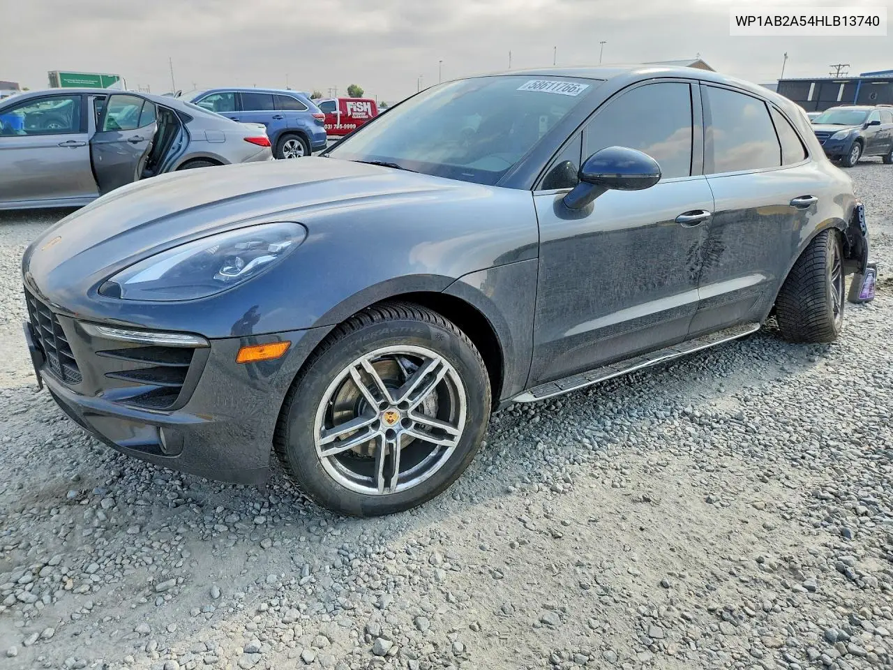 2017 Porsche Macan S VIN: WP1AB2A54HLB13740 Lot: 58611766