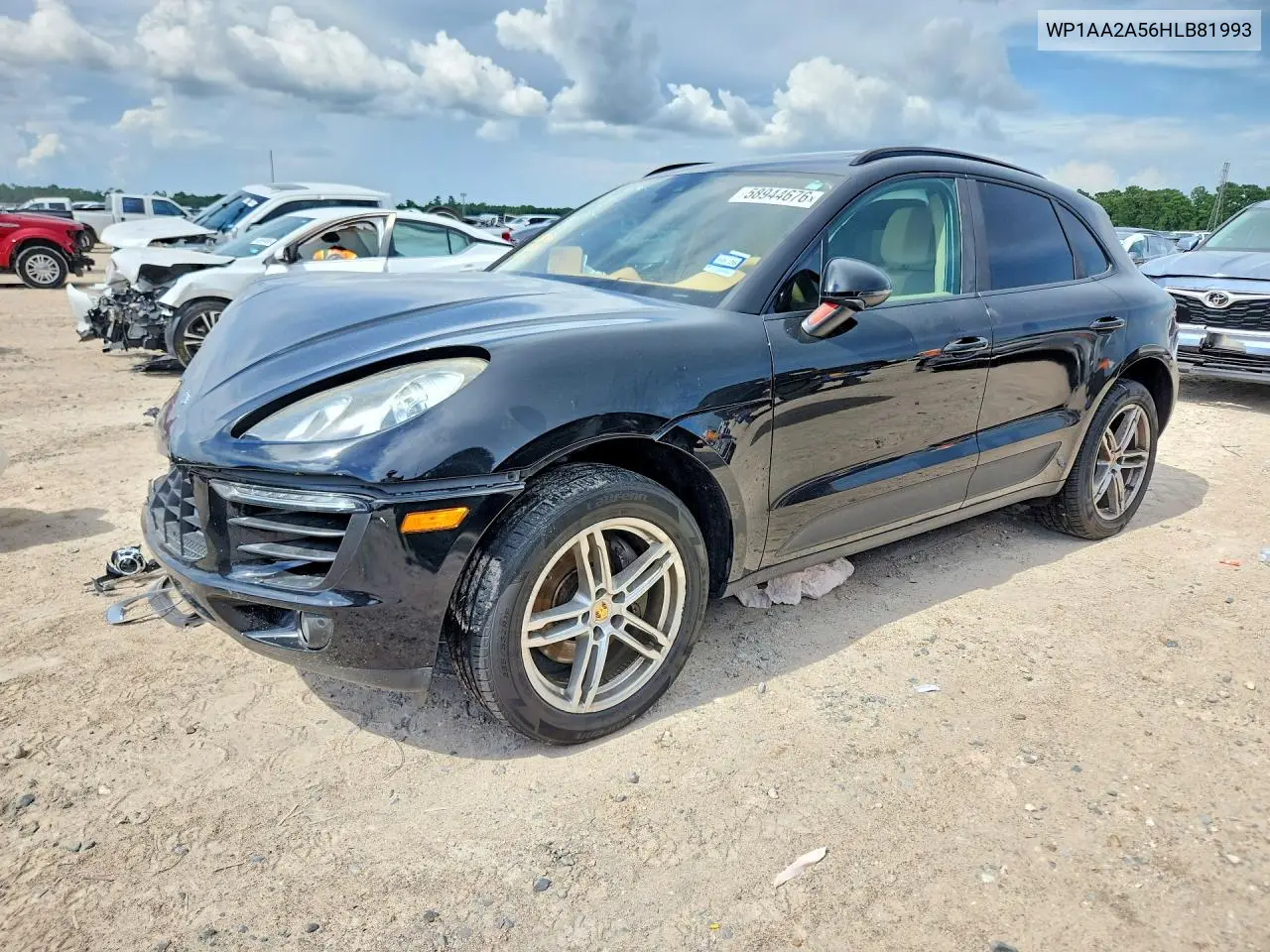 2017 Porsche Macan VIN: WP1AA2A56HLB81993 Lot: 58944676