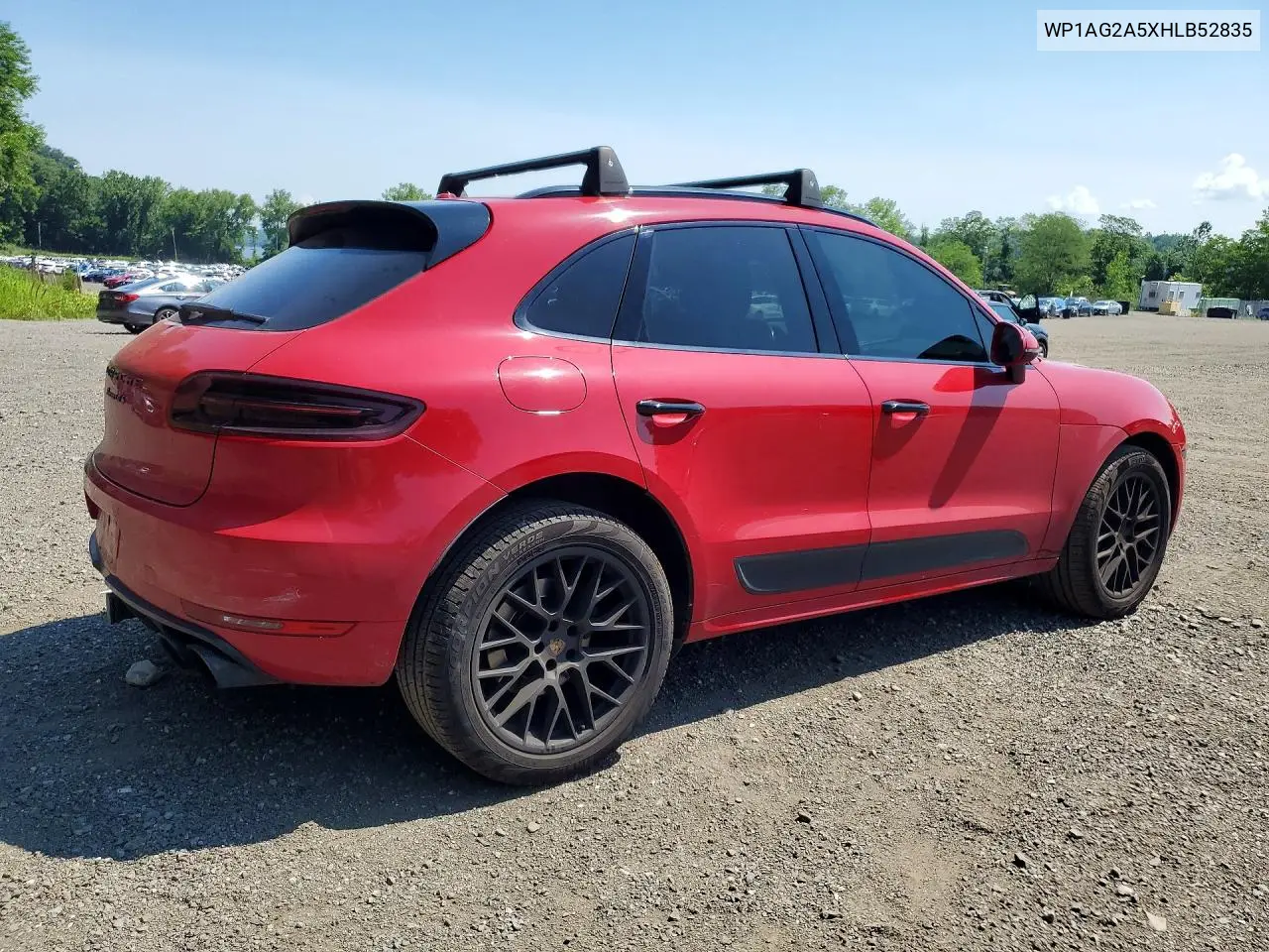 2017 Porsche Macan Gts VIN: WP1AG2A5XHLB52835 Lot: 59091376
