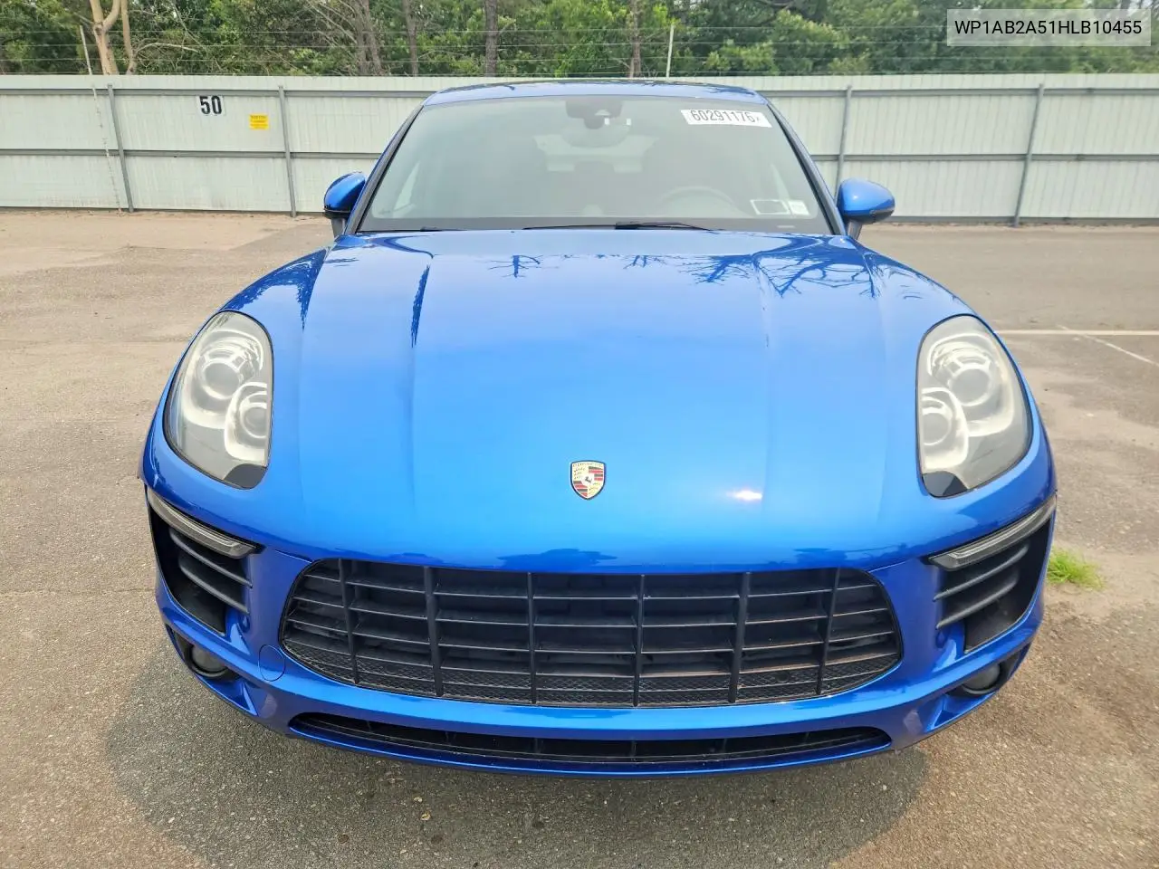 2017 Porsche Macan S VIN: WP1AB2A51HLB10455 Lot: 60291176