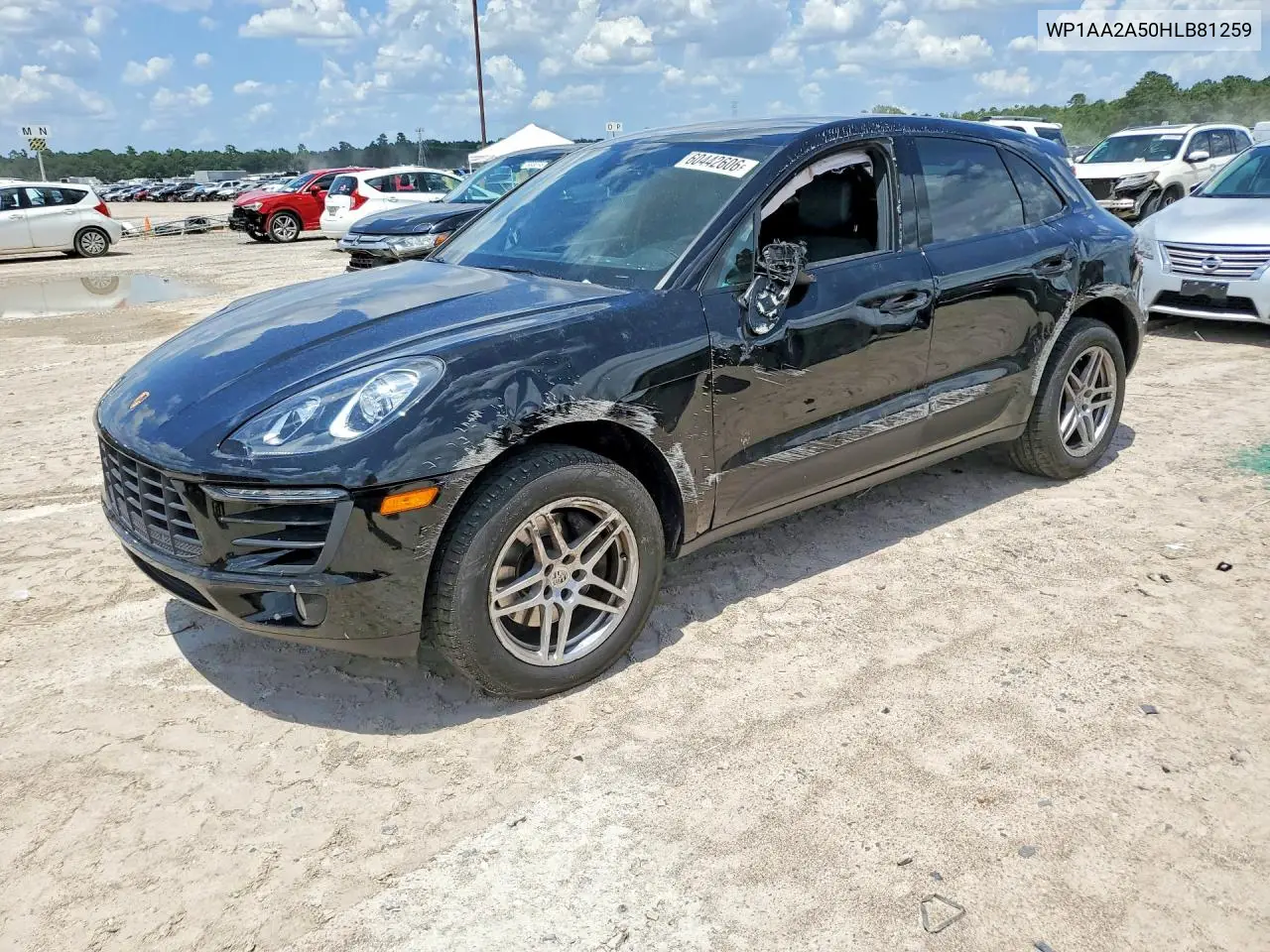 2017 Porsche Macan VIN: WP1AA2A50HLB81259 Lot: 60442606