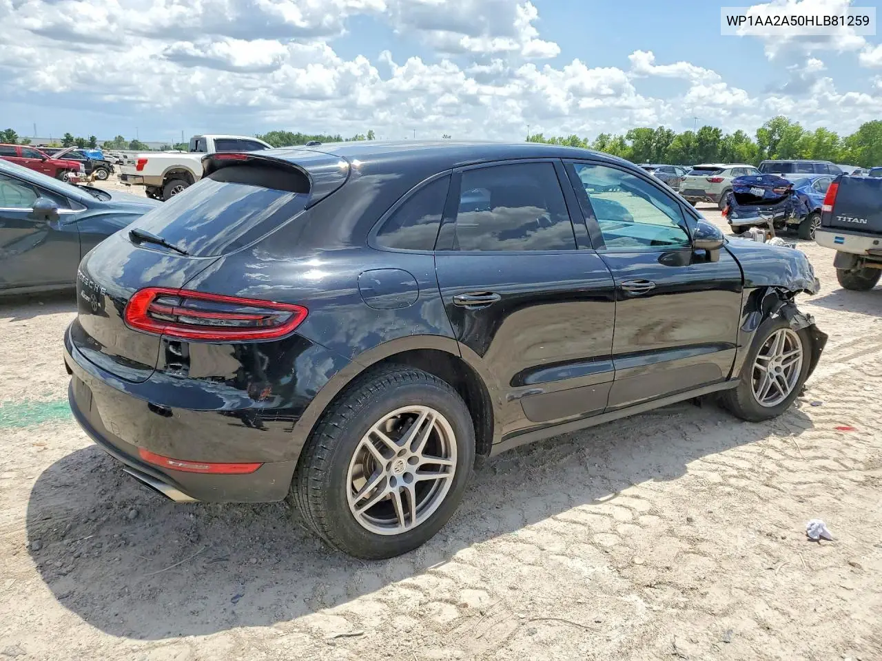 2017 Porsche Macan VIN: WP1AA2A50HLB81259 Lot: 60442606