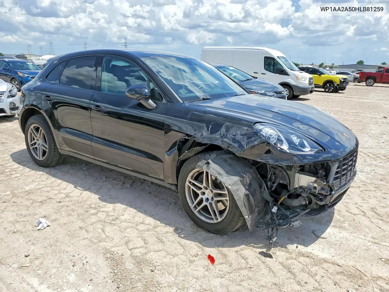 2017 Porsche Macan VIN: WP1AA2A50HLB81259 Lot: 60442606
