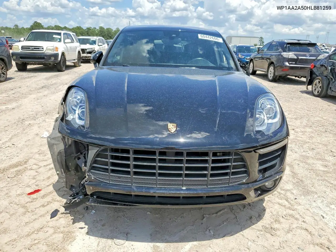 2017 Porsche Macan VIN: WP1AA2A50HLB81259 Lot: 60442606