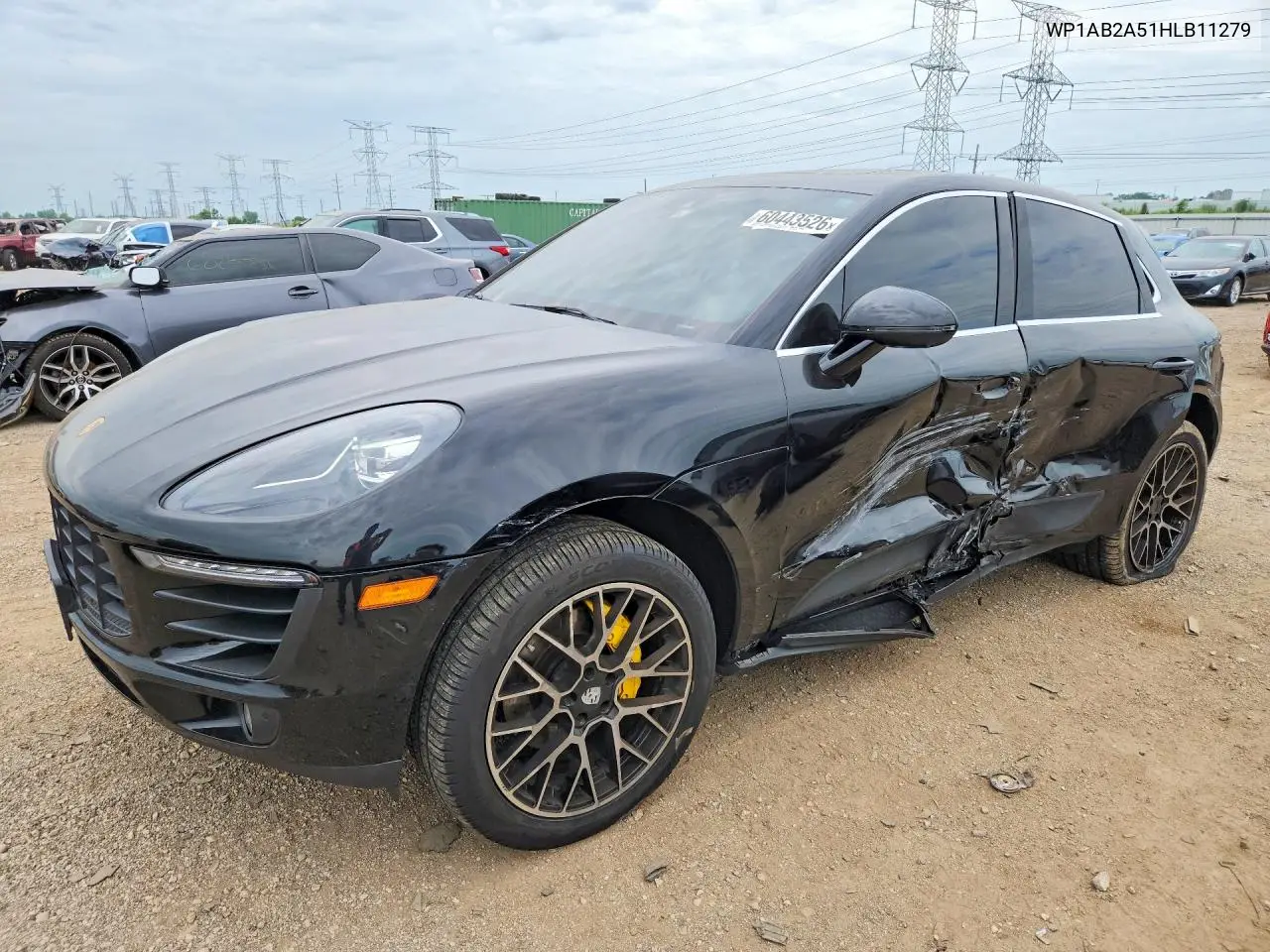 2017 Porsche Macan S VIN: WP1AB2A51HLB11279 Lot: 60443526