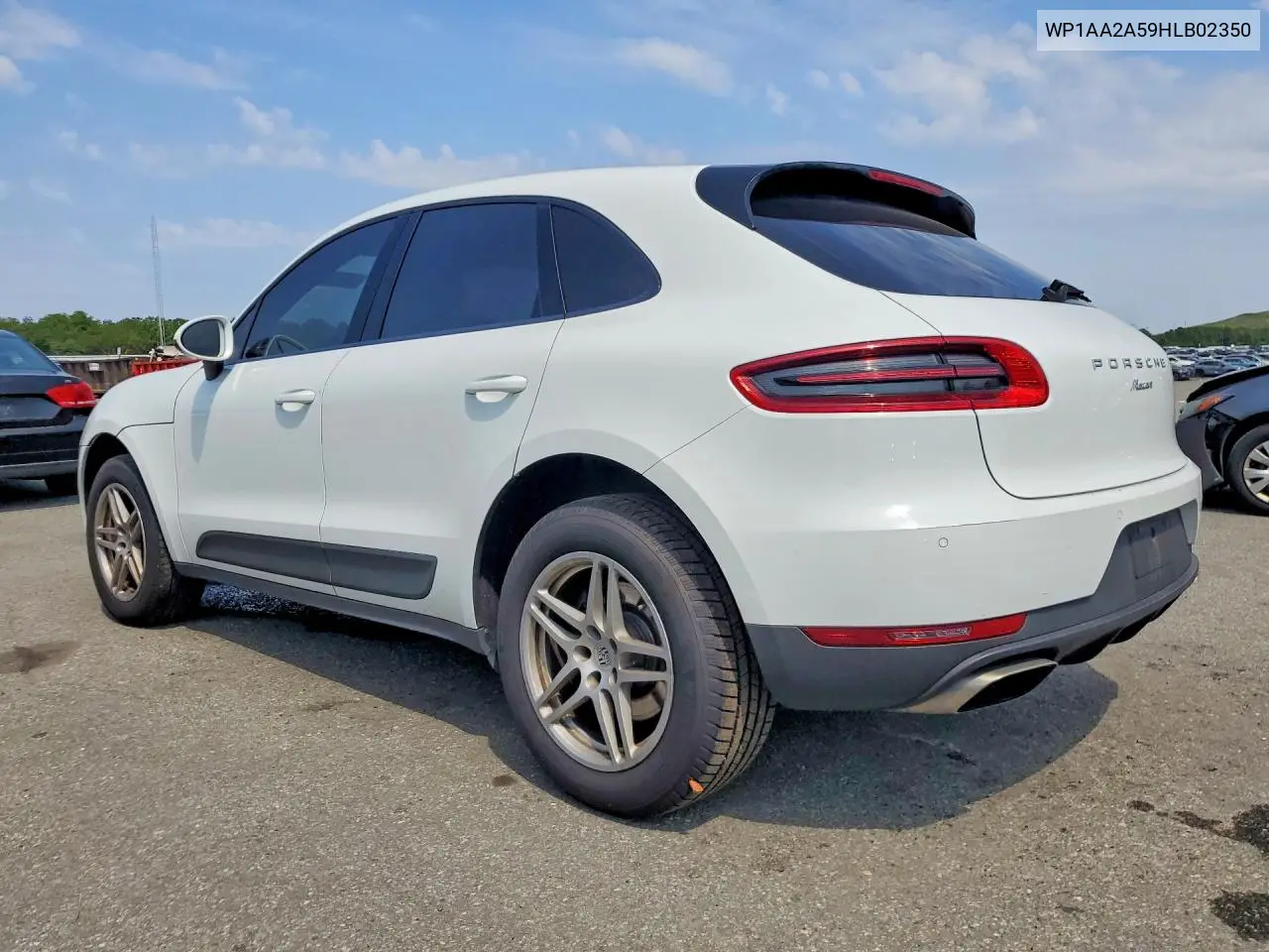 WP1AA2A59HLB02350 2017 Porsche Macan