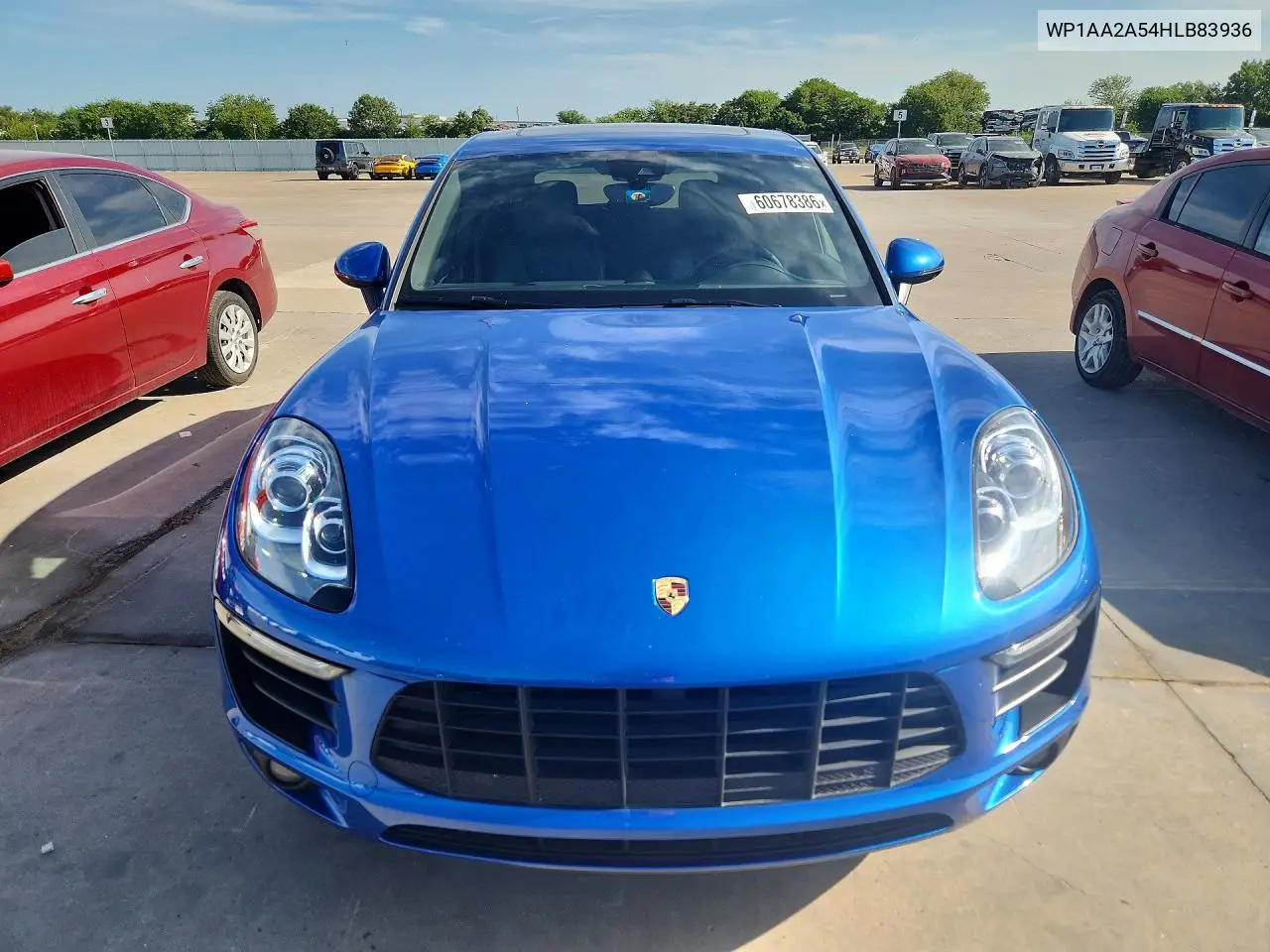 2017 Porsche Macan VIN: WP1AA2A54HLB83936 Lot: 60678386