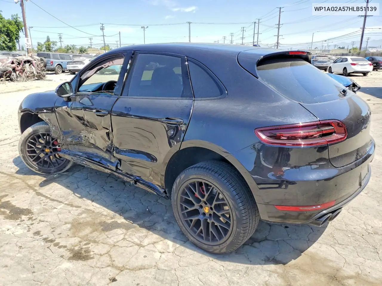 2017 Porsche Macan Gts VIN: WP1AG2A57HLB51139 Lot: 61715656