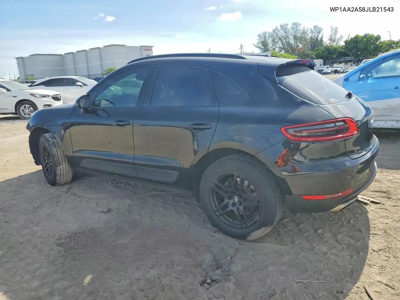 2018 Porsche Macan VIN: WP1AA2A58JLB21543 Lot: 57122686