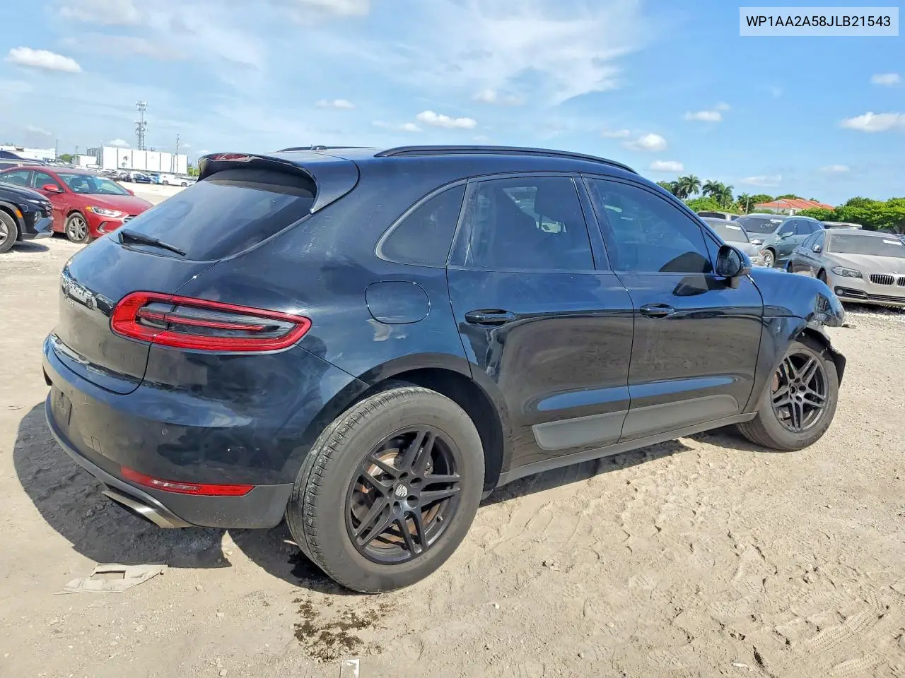 2018 Porsche Macan VIN: WP1AA2A58JLB21543 Lot: 57122686