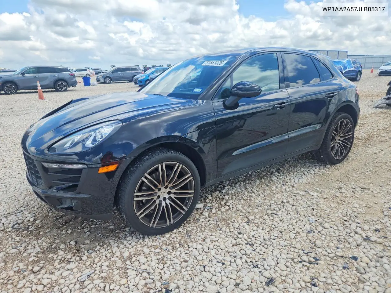 2018 Porsche Macan VIN: WP1AA2A57JLB05317 Lot: 57587006