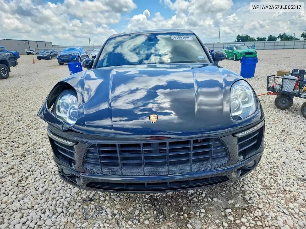 2018 Porsche Macan VIN: WP1AA2A57JLB05317 Lot: 57587006