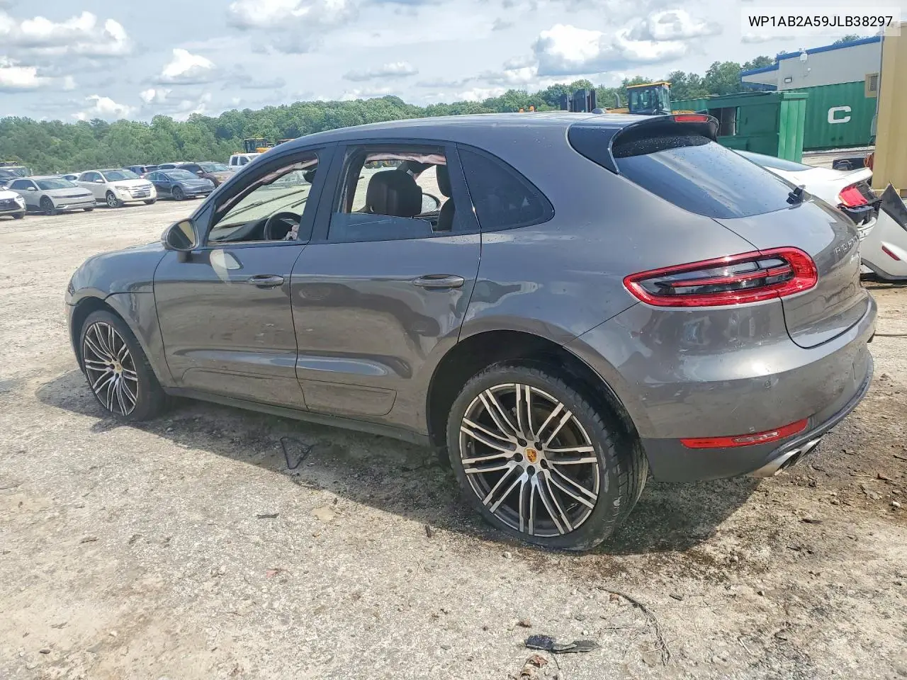 2018 Porsche Macan S VIN: WP1AB2A59JLB38297 Lot: 57608966