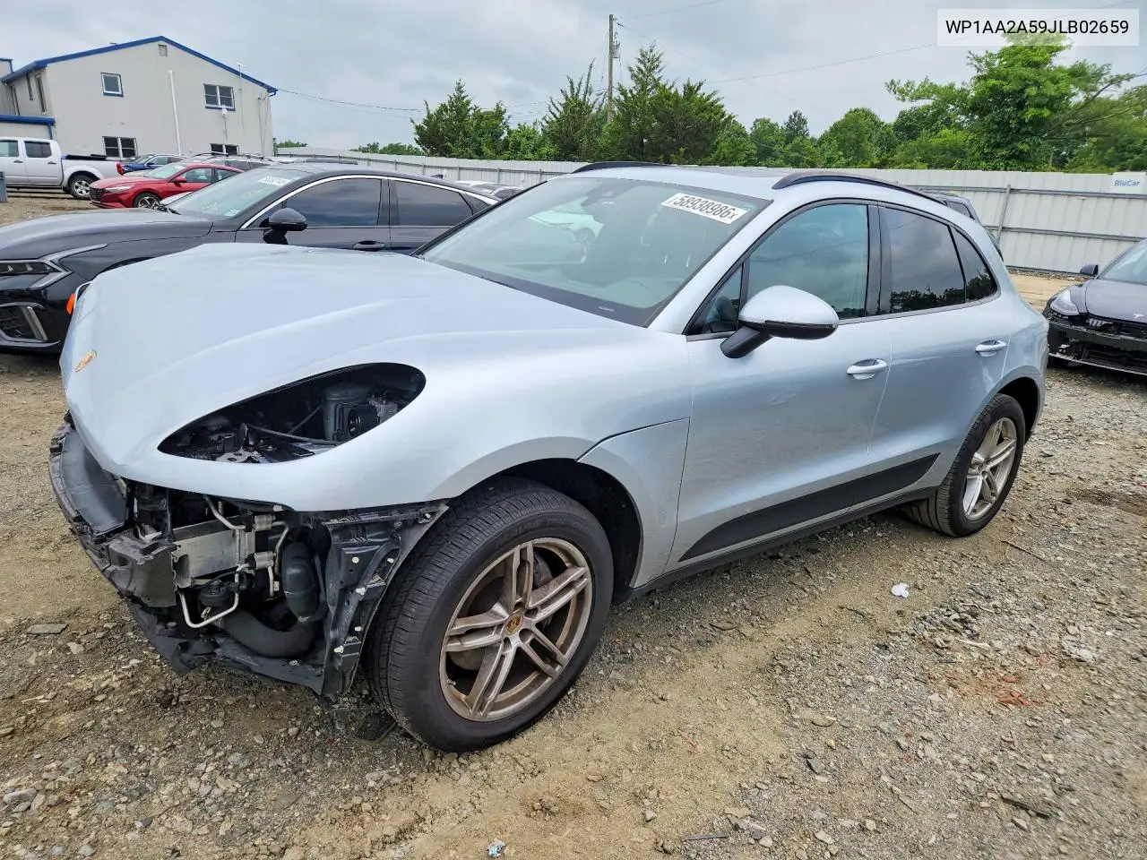 2018 Porsche Macan VIN: WP1AA2A59JLB02659 Lot: 58938986