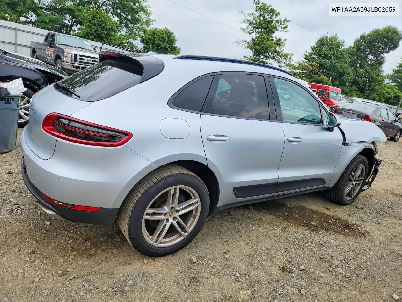 2018 Porsche Macan VIN: WP1AA2A59JLB02659 Lot: 58938986