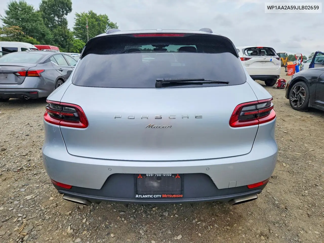 2018 Porsche Macan VIN: WP1AA2A59JLB02659 Lot: 58938986