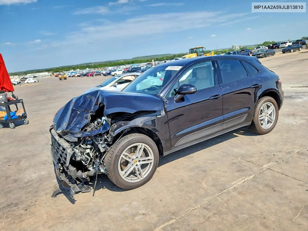 2018 Porsche Macan VIN: WP1AA2A59JLB13810 Lot: 59095336