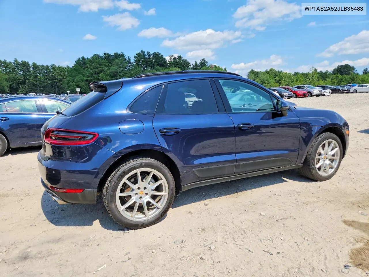 2018 Porsche Macan S VIN: WP1AB2A52JLB35483 Lot: 59143266