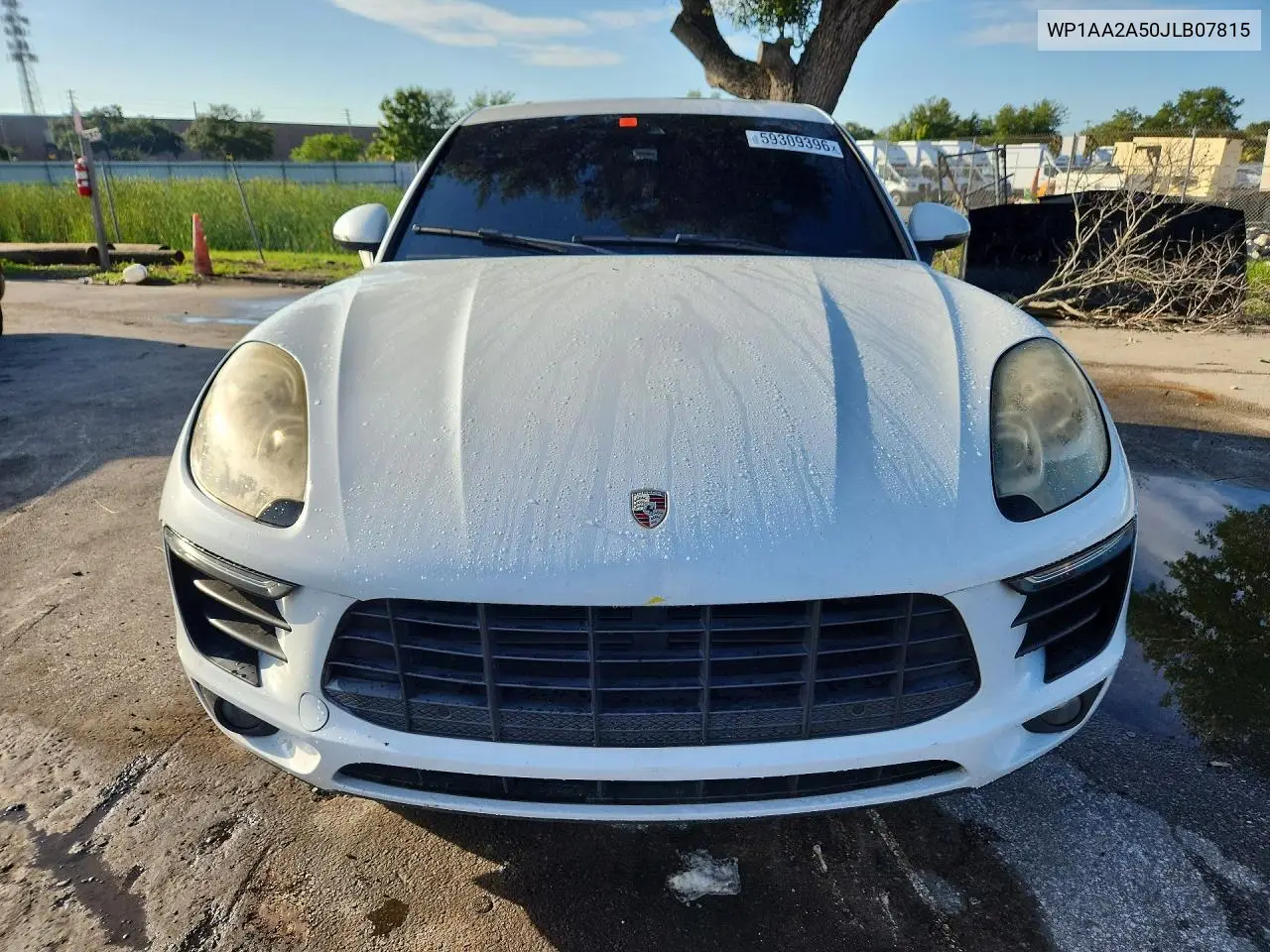 2018 Porsche Macan VIN: WP1AA2A50JLB07815 Lot: 59309396