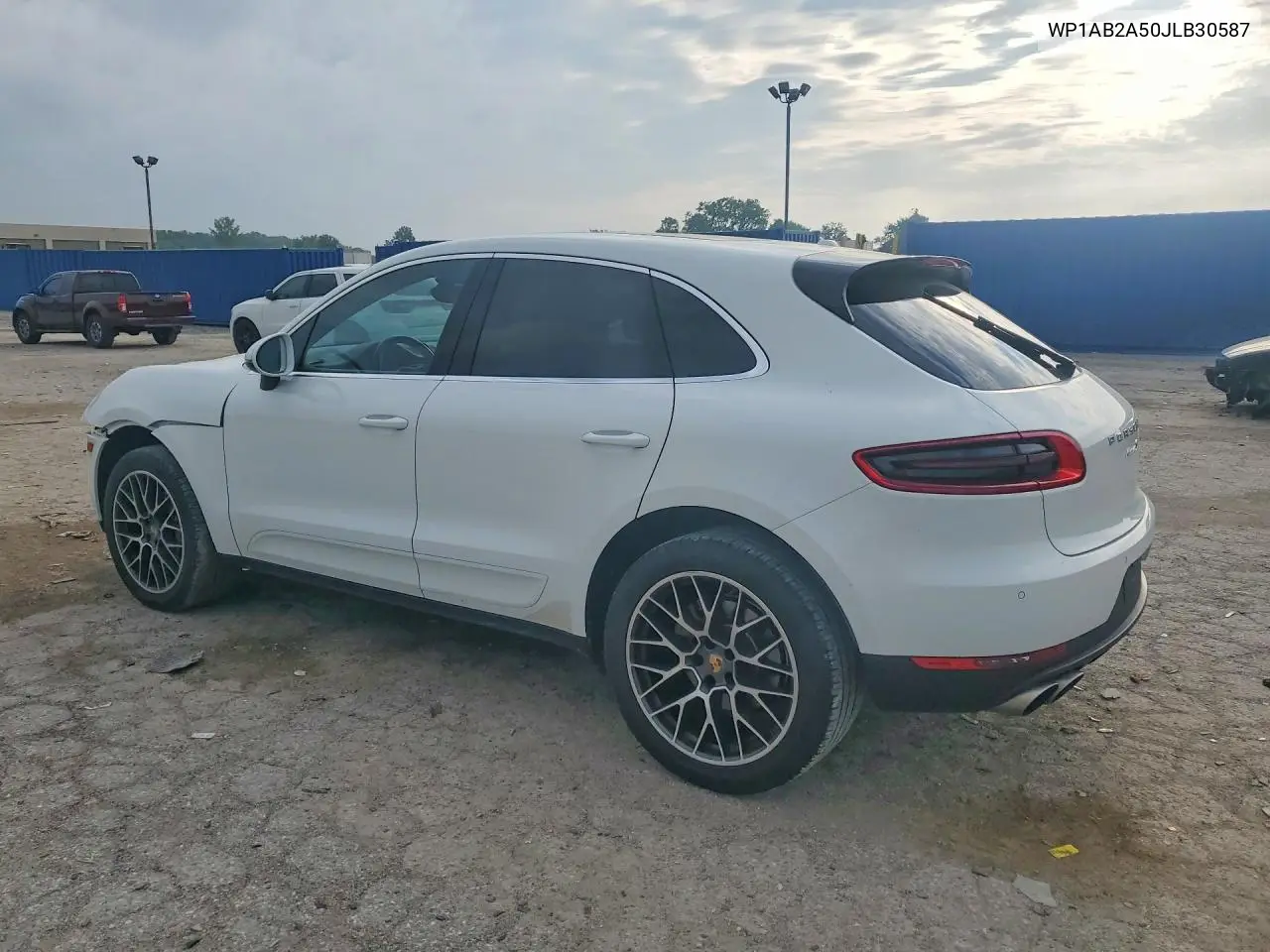 2018 Porsche Macan S VIN: WP1AB2A50JLB30587 Lot: 60172226