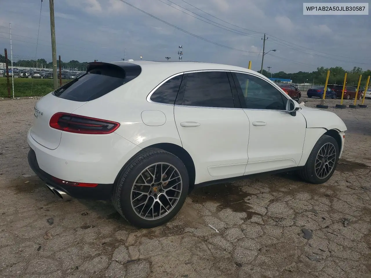 2018 Porsche Macan S VIN: WP1AB2A50JLB30587 Lot: 60172226
