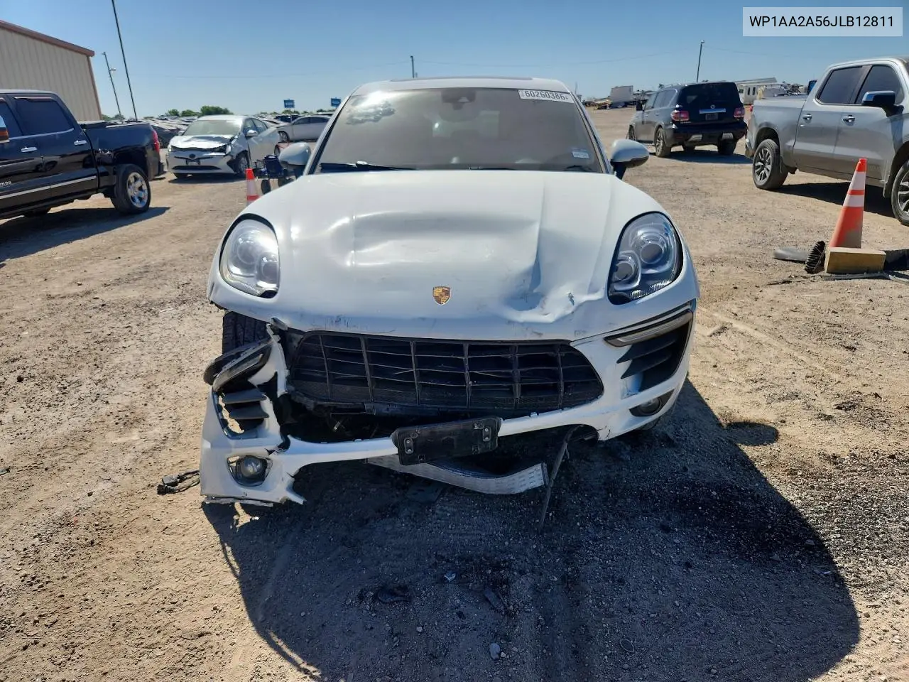 2018 Porsche Macan VIN: WP1AA2A56JLB12811 Lot: 60260386