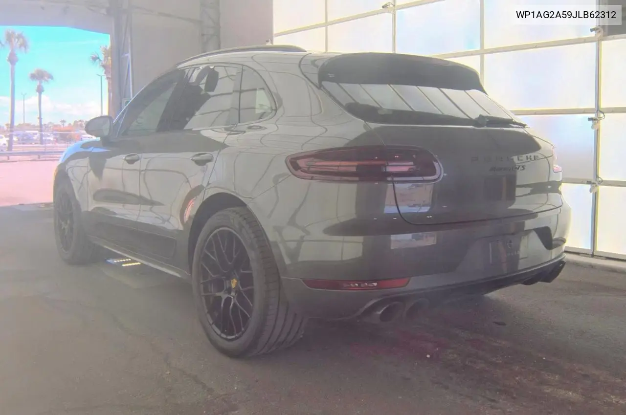 2018 Porsche Macan Gts VIN: WP1AG2A59JLB62312 Lot: 60633866