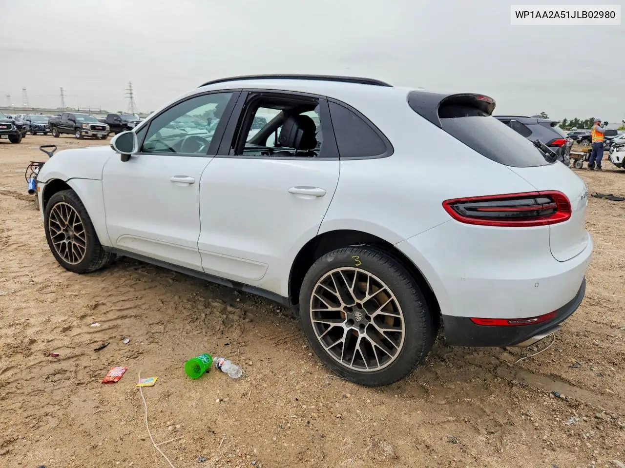 2018 Porsche Macan VIN: WP1AA2A51JLB02980 Lot: 61133136