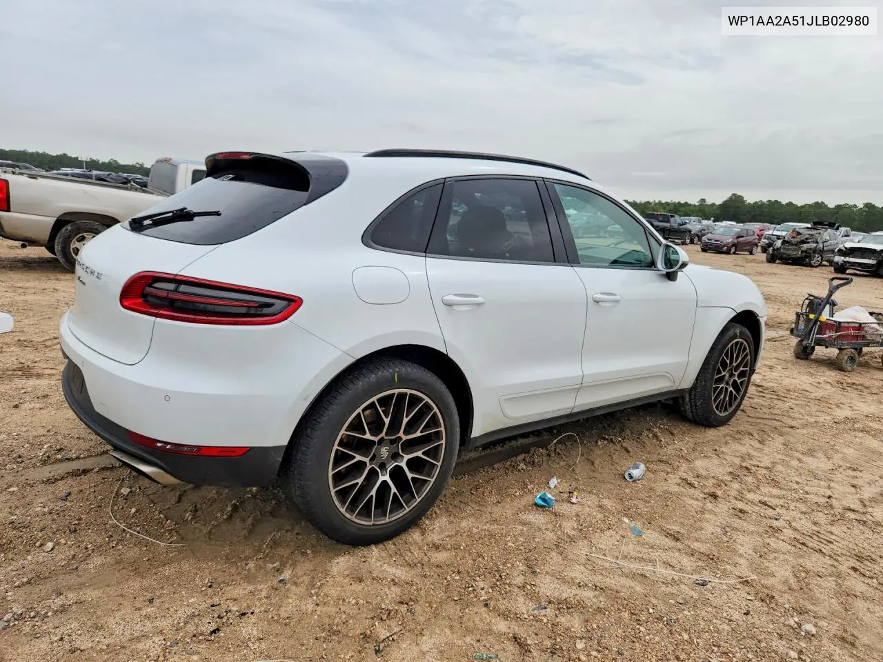 2018 Porsche Macan VIN: WP1AA2A51JLB02980 Lot: 61133136