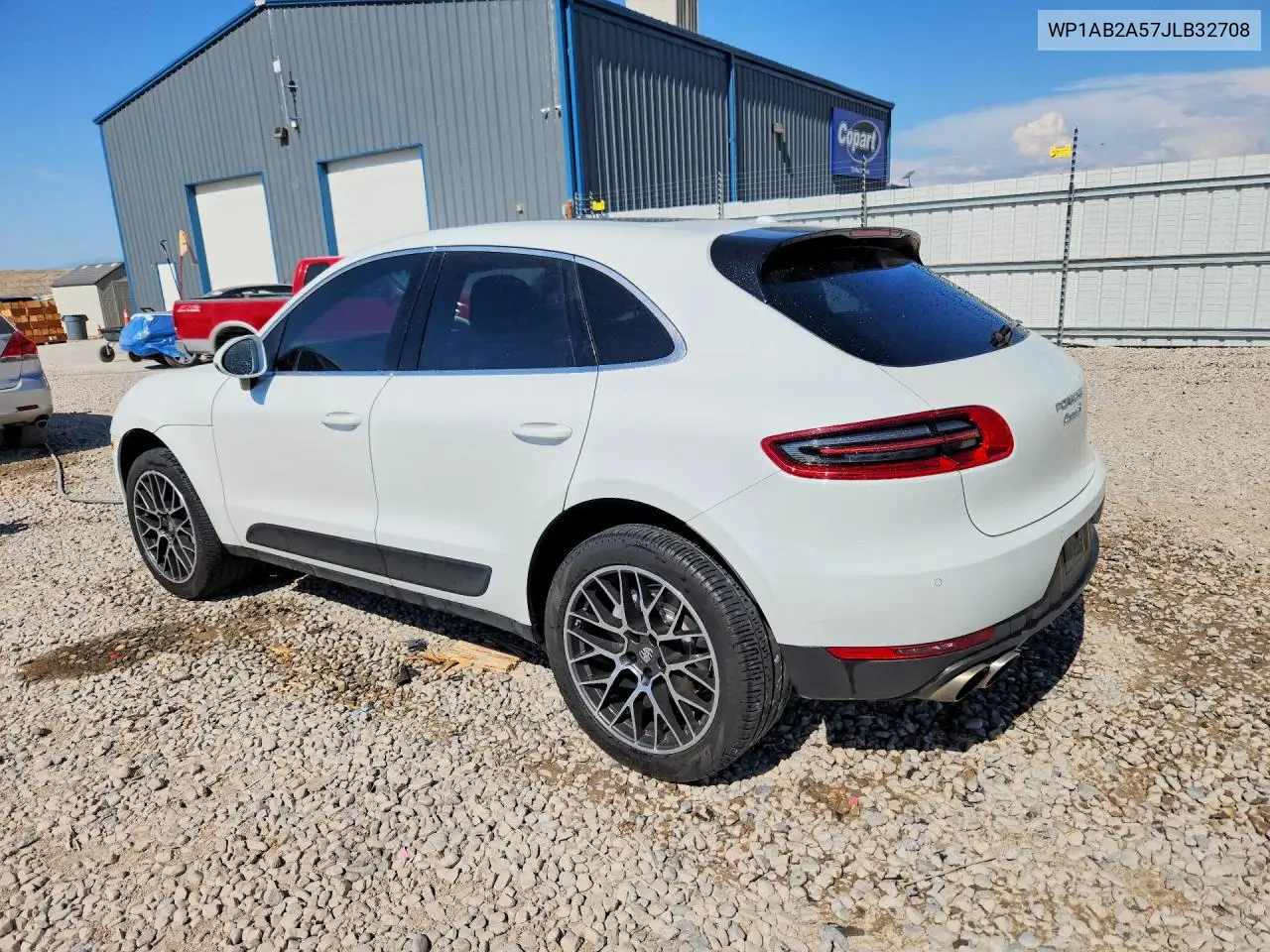 2018 Porsche Macan S VIN: WP1AB2A57JLB32708 Lot: 61424956