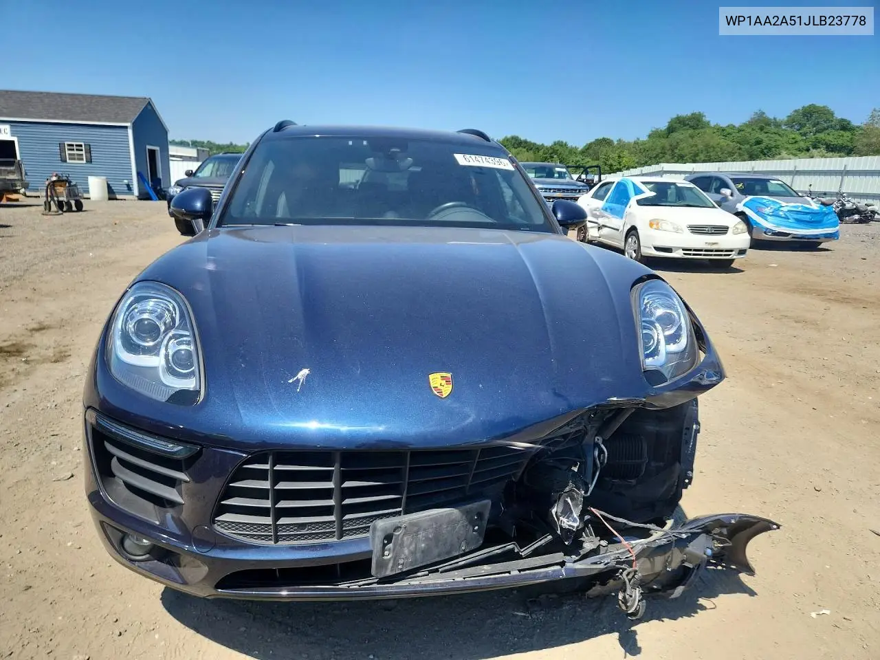2018 Porsche Macan VIN: WP1AA2A51JLB23778 Lot: 61474396