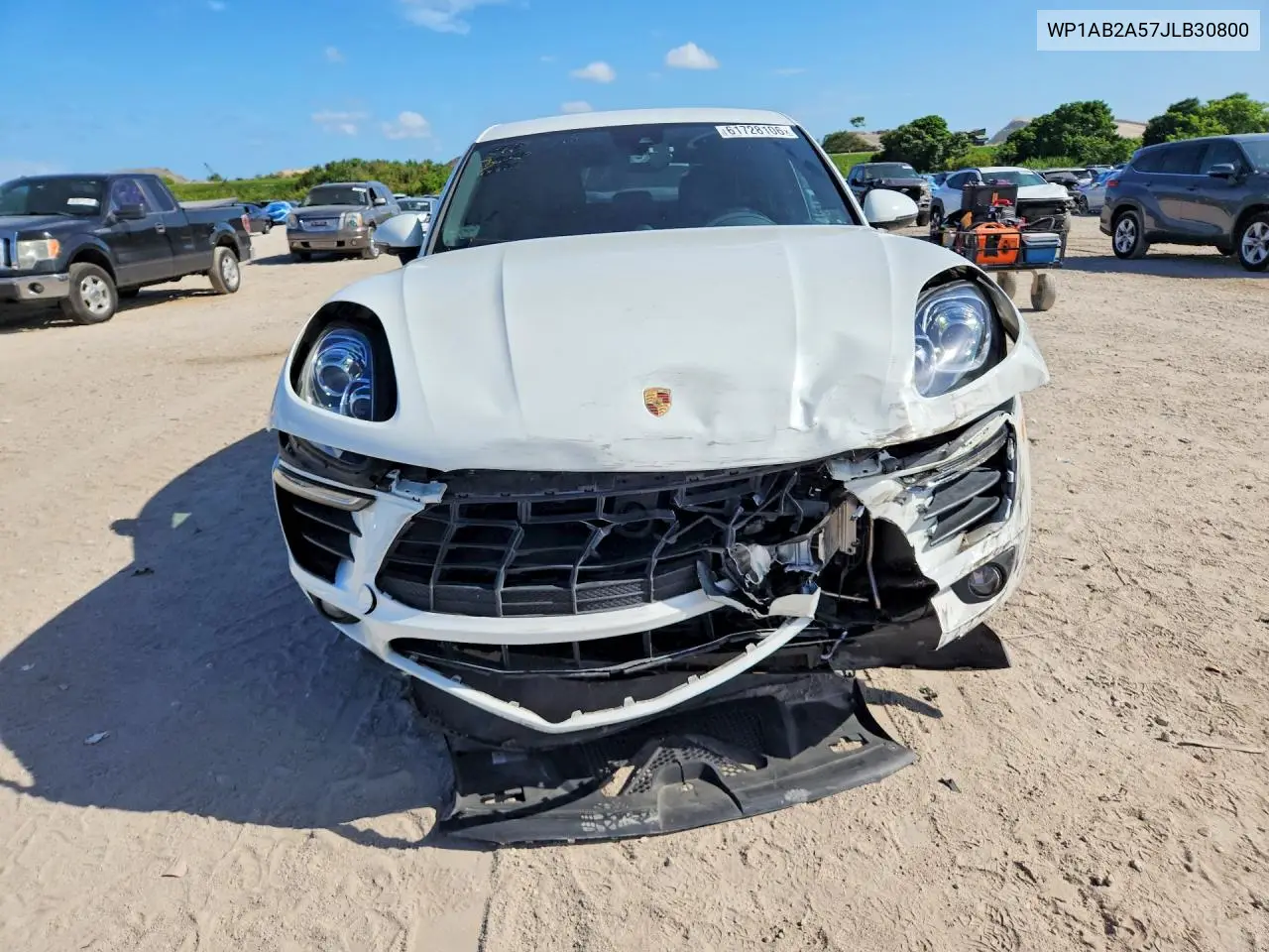WP1AB2A57JLB30800 2018 Porsche Macan S