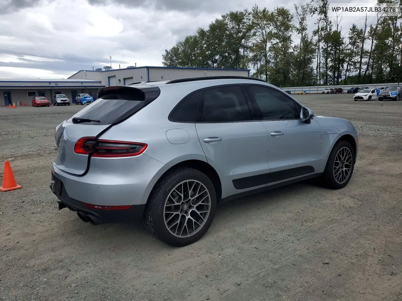 2018 Porsche Macan S VIN: WP1AB2A57JLB34278 Lot: 97682315