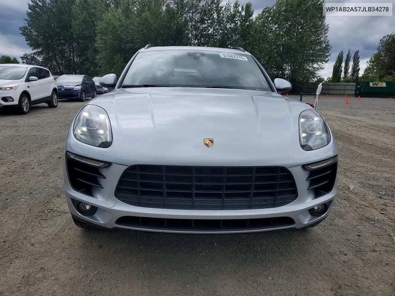 2018 Porsche Macan S VIN: WP1AB2A57JLB34278 Lot: 97682315
