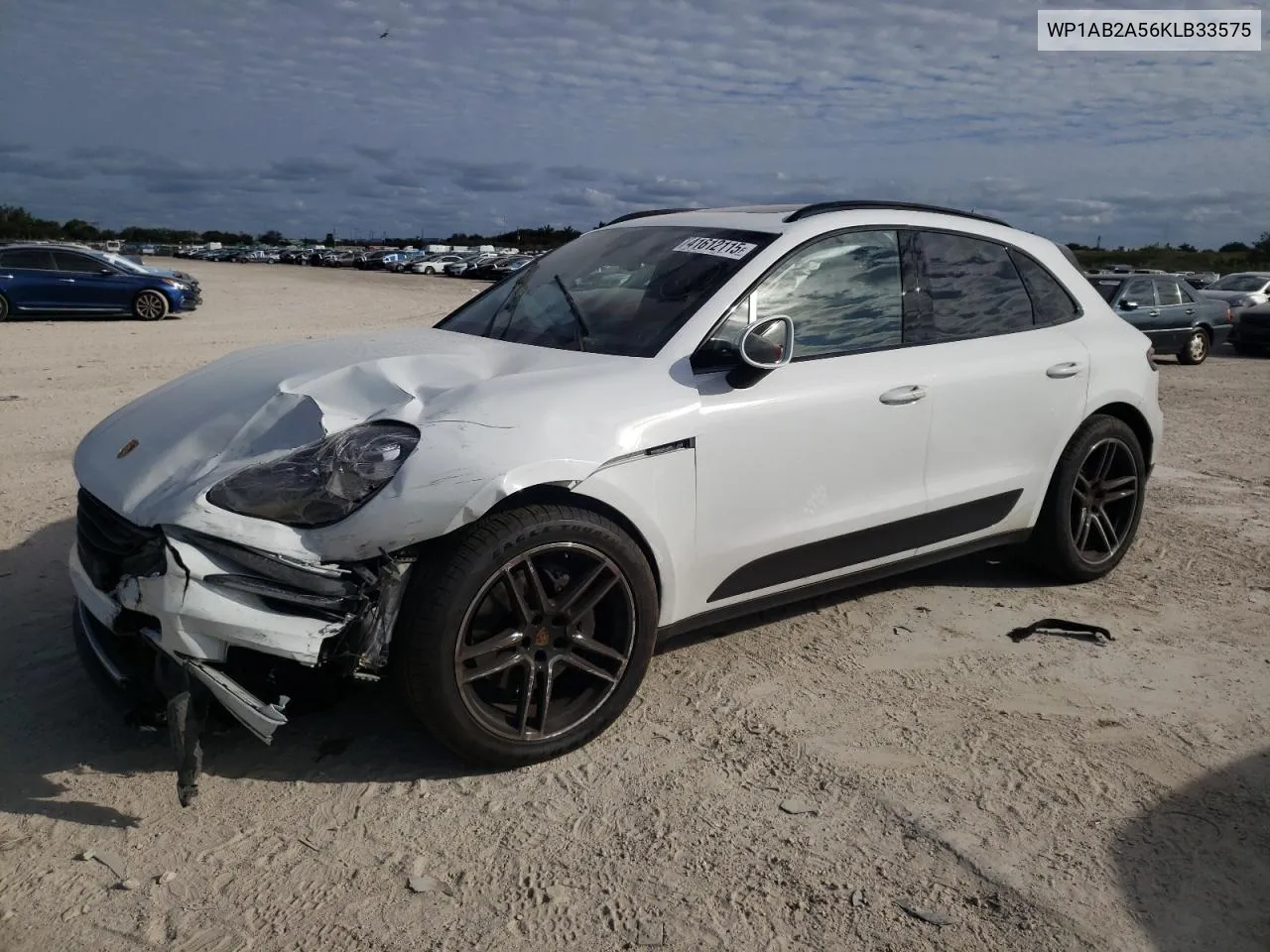 2019 Porsche Macan S VIN: WP1AB2A56KLB33575 Lot: 41612115