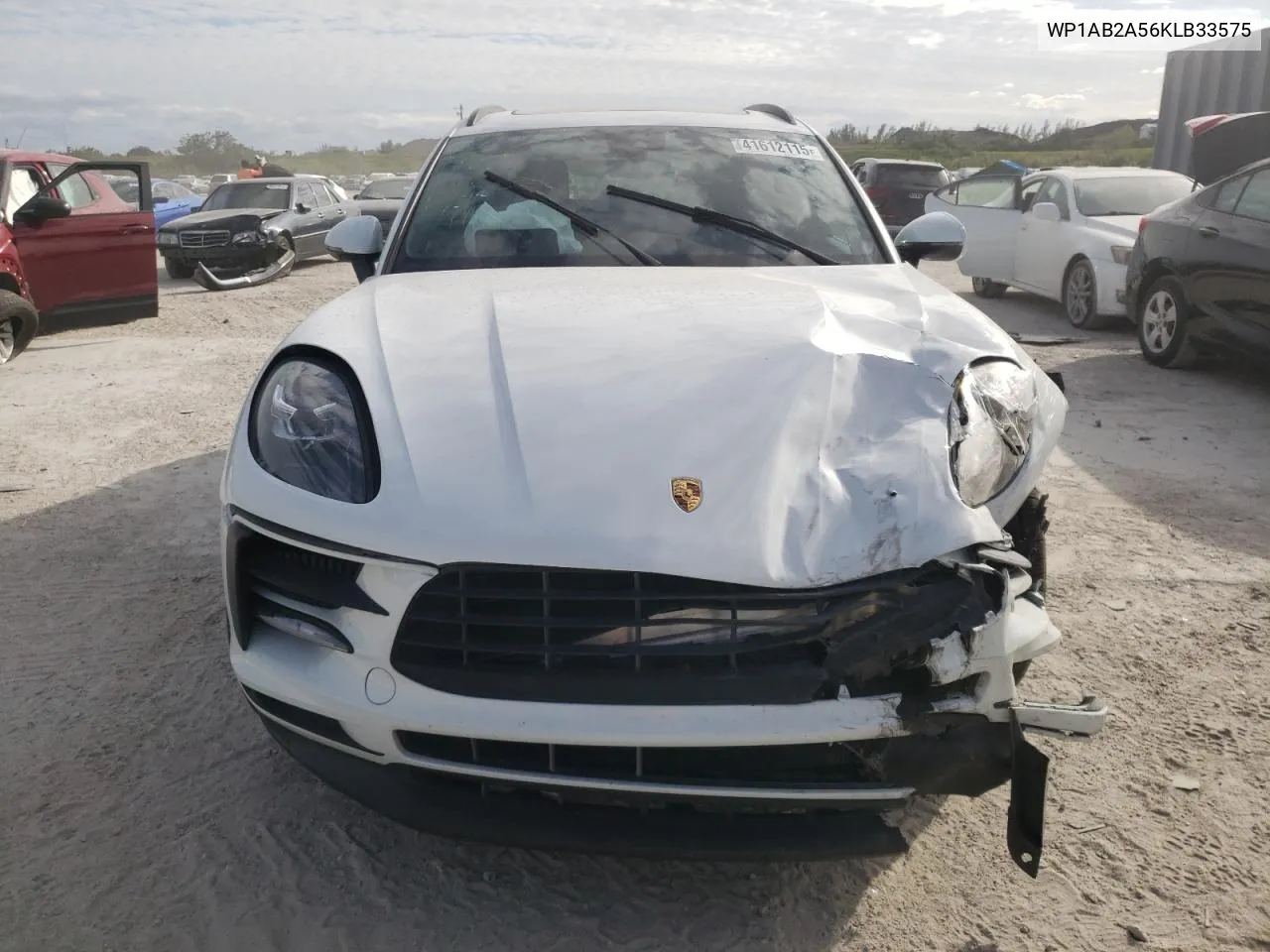 2019 Porsche Macan S VIN: WP1AB2A56KLB33575 Lot: 41612115