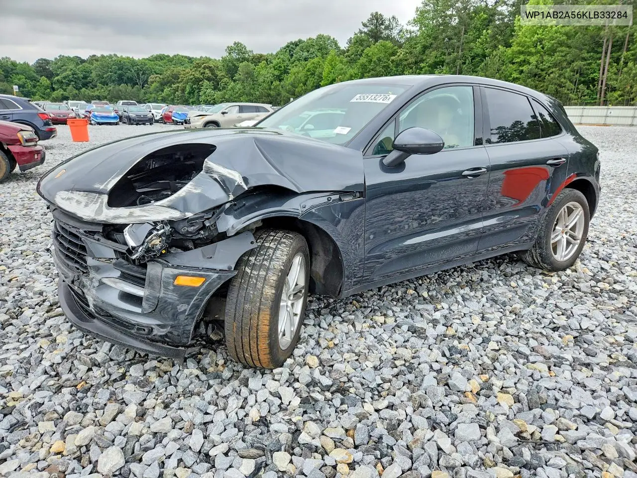 2019 Porsche Macan S VIN: WP1AB2A56KLB33284 Lot: 55513276