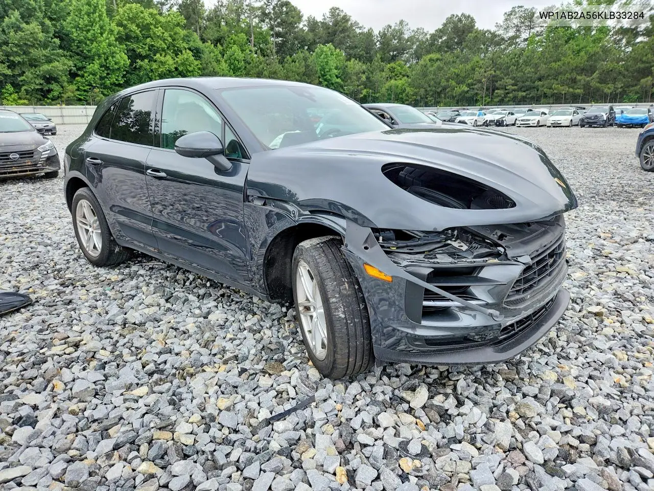 2019 Porsche Macan S VIN: WP1AB2A56KLB33284 Lot: 55513276